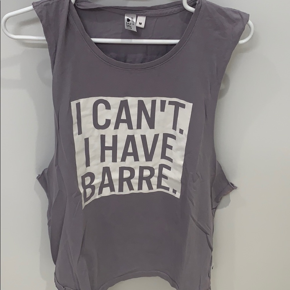 LIFE by Lexie Barre Workout Muscle Tee